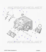 ENGINE, INTAKE MANIFOLD, THROTTLE BODY, FUEL RAIL
