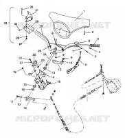 STEERING ASSEMBLY SL 750 / B934070 (4924752475009A)