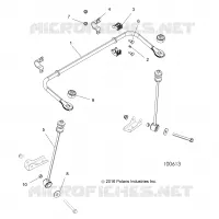 SUSPENSION, REAR STABILIZER BAR