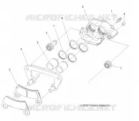 BRAKE FRONT BRAKE CALIPER