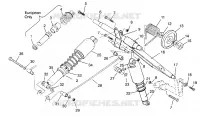 REAR TORQUE ARM CLASSIC TOURING 0963365 AND EUROPEAN CLASSIC TOURING E96336 (4933623362B014)