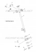 STEERING POST     TIE RODS