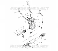 OIL PUMP XLT SP 0966676 AND  EUROPEAN XLT SP E966676 (4931703170D001)