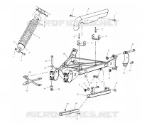REAR SWING ARM   SHOCK