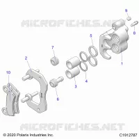 BRAKES, REAR CALIPER