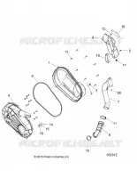 DRIVE TRAIN, CLUTCH COVER AND DUCTING