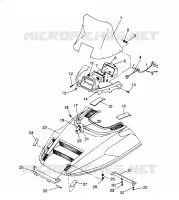 HOOD ASSEMBLY LITE GT/0933133 AND STARLITE GT/0933127 (4923232323006A)