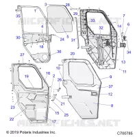 FULL POWER FRONT DOOR/WNDW