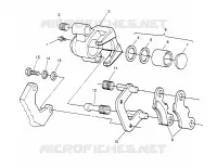 FRONT BRAKE TRAIL BOSS W958527 (4930323032B003)