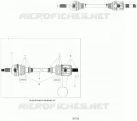 DRIVE TRAIN, FRONT DRIVE SHAFT