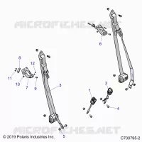 SEAT BELT MOUNTING