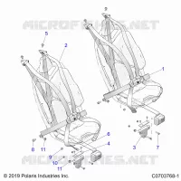 SEAT BELT MOUNTING