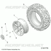 WHEELS, FRONT