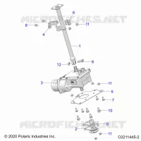 STEERING POST  AND EPS