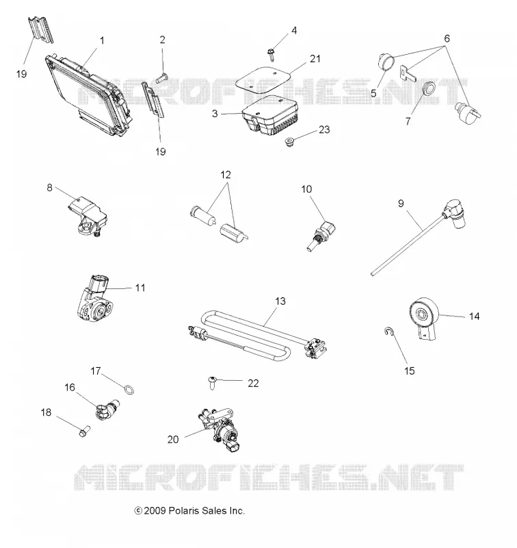 SWITCHES, SENSORS, ECU AND CONTROL MODULES