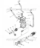 OIL PUMP ASSEMBLY XLT 0950756, XLT SKS 0950556,  XLT SKS EURO E950556   XLT (4928842884D001)