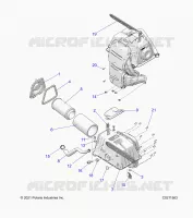 ENGINE, AIR INTAKE