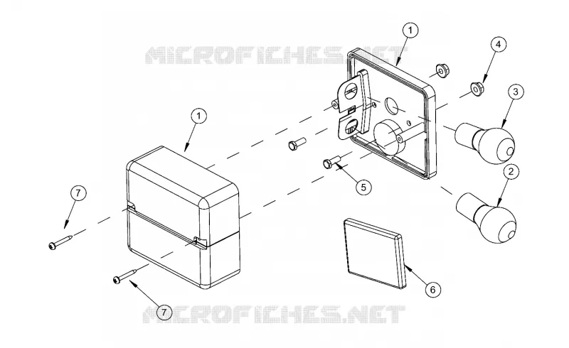 EUROPEAN COMPONENTS, TAILLAMP ECE