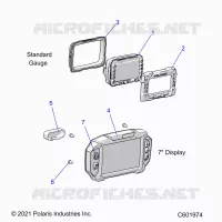 ELECTRICAL, MULTI FUNCTION GAUGE