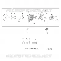 DRIVE TRAIN, PRIMARY CLUTCH