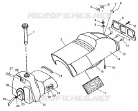 SEAT   GAS TANK 440 XC 0971760 (4937873787A006)