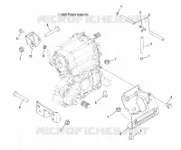 DRIVE TRAIN, MAIN GEARCASE MOUNTING