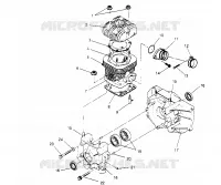CRANKCASE AND CYLINDER STARLITE 0953427 (4928902890C010)