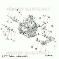 ENGINE, MOUNTING