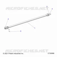 DRIVE TRAIN, FRONT PROP SHAFT