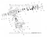 DRIVE TRAIN, MID GEARCASE INTERNALS