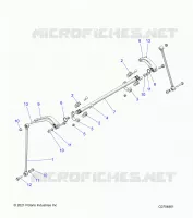 SUSPENSION, REAR STABILIZER BAR
