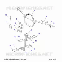 STEERING, HANDLEBAR MOUNTING