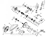 GEARCASE (INTERNAL COMPONENTS)