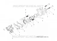 REAR BRAKE CALIPER