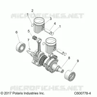 ENGINE, PISTON & CRANKSHAFT