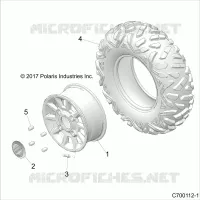 WHEELS, FRONT
