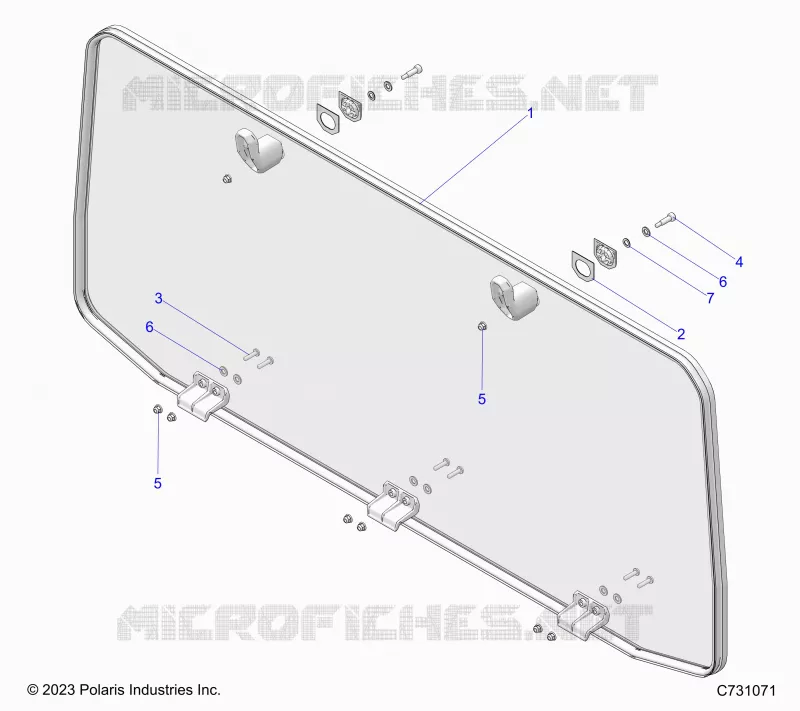 REAR BODYWORK WINDOW