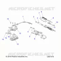 ENGINE, EXHAUST VALVE ASM. AND ACTUATOR