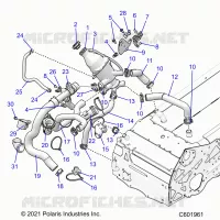 ENGINE, COOLING SYSTEM