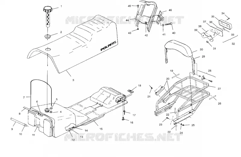 SEAT   GAS TANK