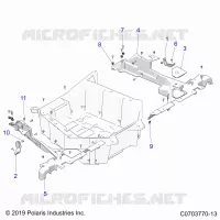REAR BODYWORK RACK, MOUNTING