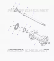 DRIVE TRAIN, JACKSHAFT AND DRIVE SHAFT