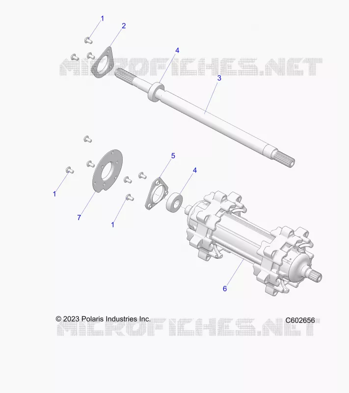 DRIVE TRAIN, JACKSHAFT AND DRIVE SHAFT