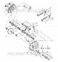 GEARCASE ASSEMBLY 6X6 350L / X938739 (49240624060026)