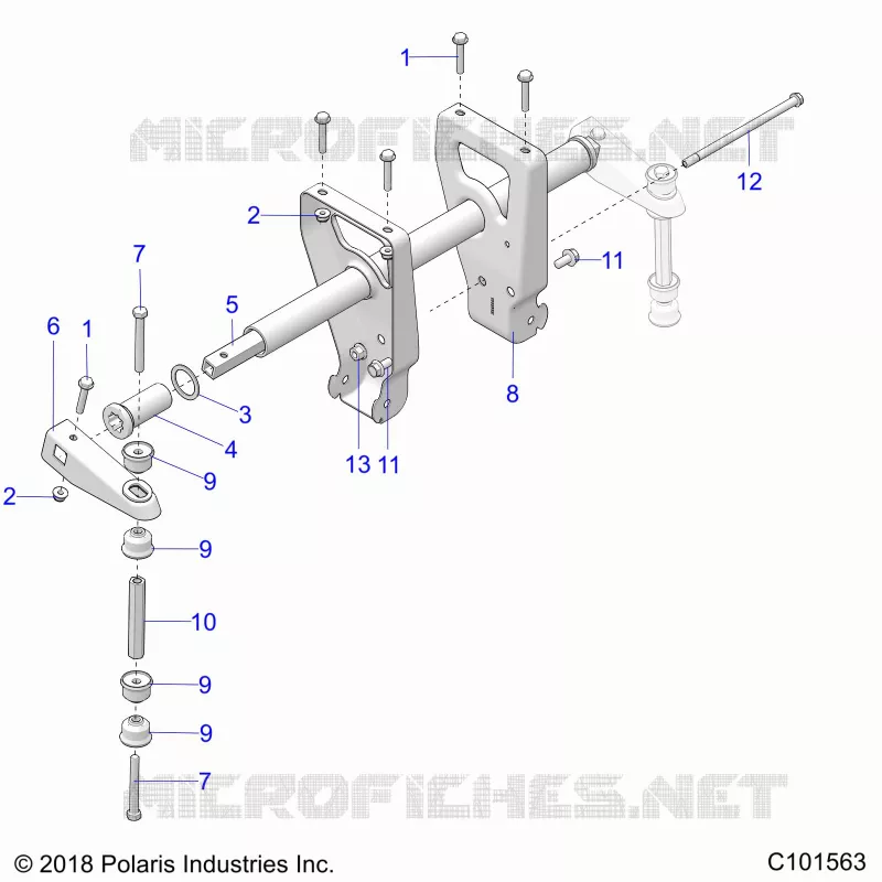 SUSPENSION, TORSION BAR