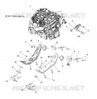 ENGINE, MOUNTING