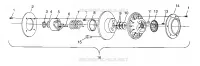 DRIVEN CLUTCH SUPER SPORT 0970761 (4937643764B014)