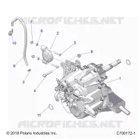 DRIVE TRAIN, MAIN GEARCASE MOUNTING