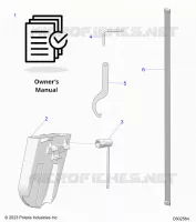REFERENCES, OWNERS MANUAL, BELT HOLDER, TOOLS