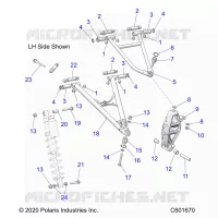 FRONT WISHBONES